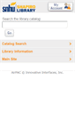 Mobile Screenshot of libcat.snhu.edu
